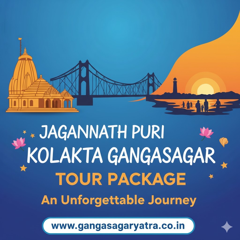 Jagannath Puri Kolkata Gangasagar Tour Package