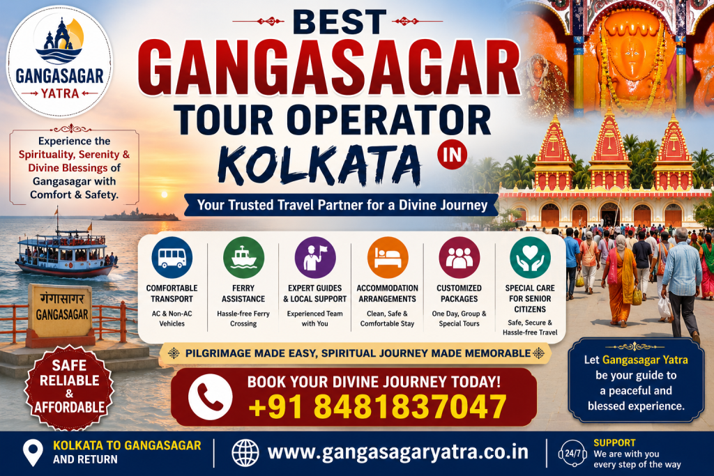Best Gangasagar Tour Operator In Kolkata