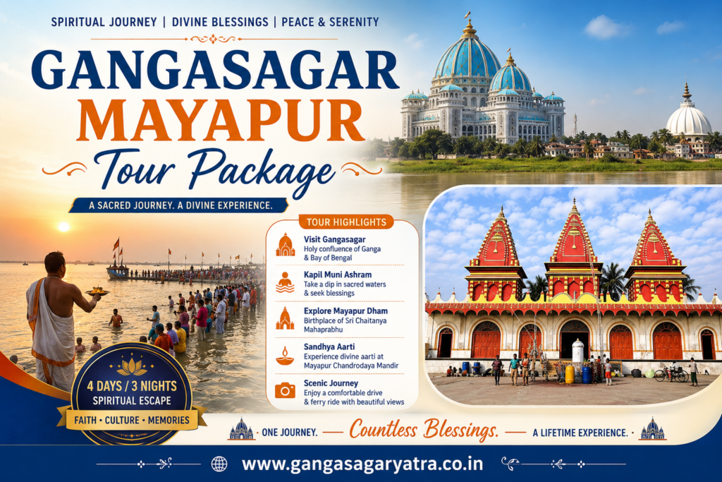 Gangasagar Mayapur Tour Package Gangasagar Mayapur Tour Package