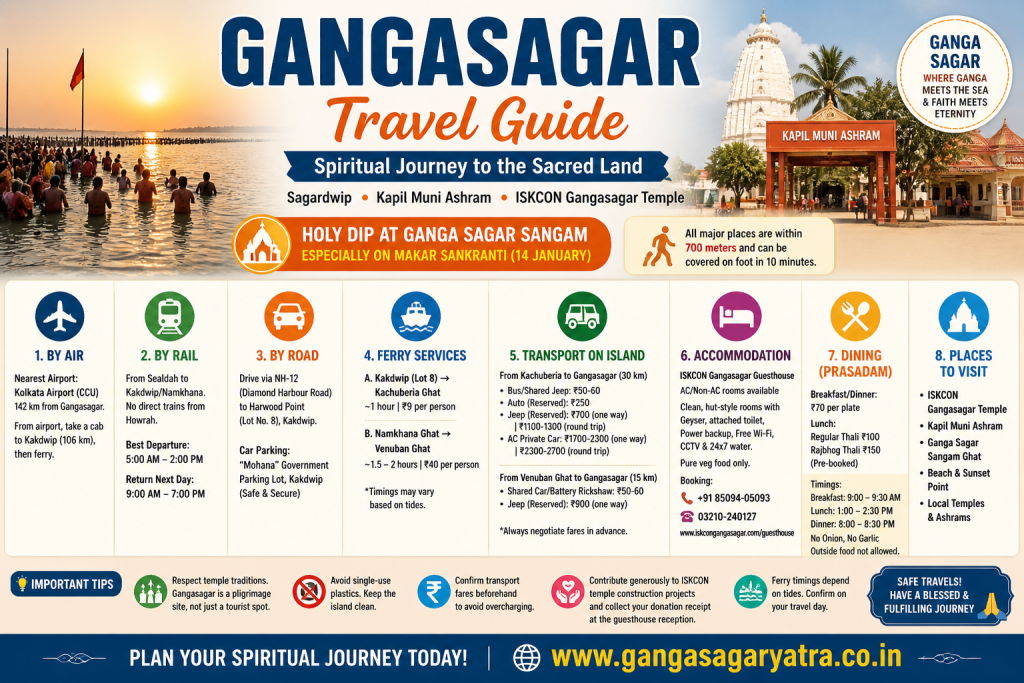 Gangasagar Travel Guide