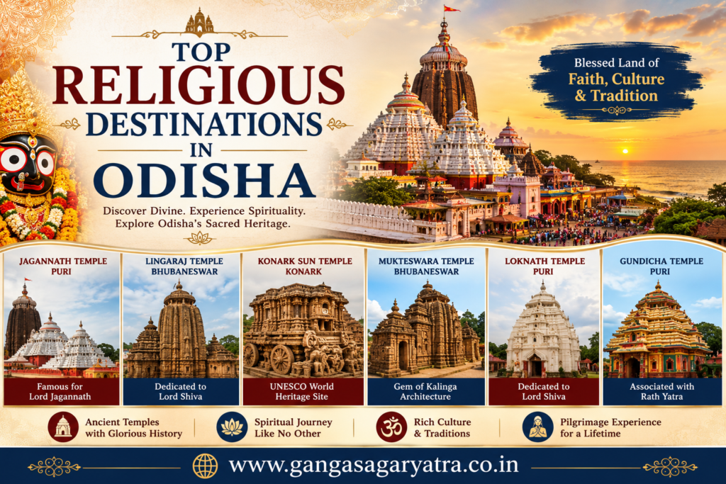 Top Religious Destinations In Odisha