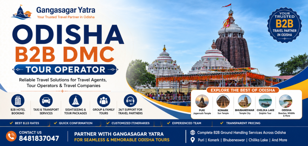 Odisha B2B DMC Tour Operator  