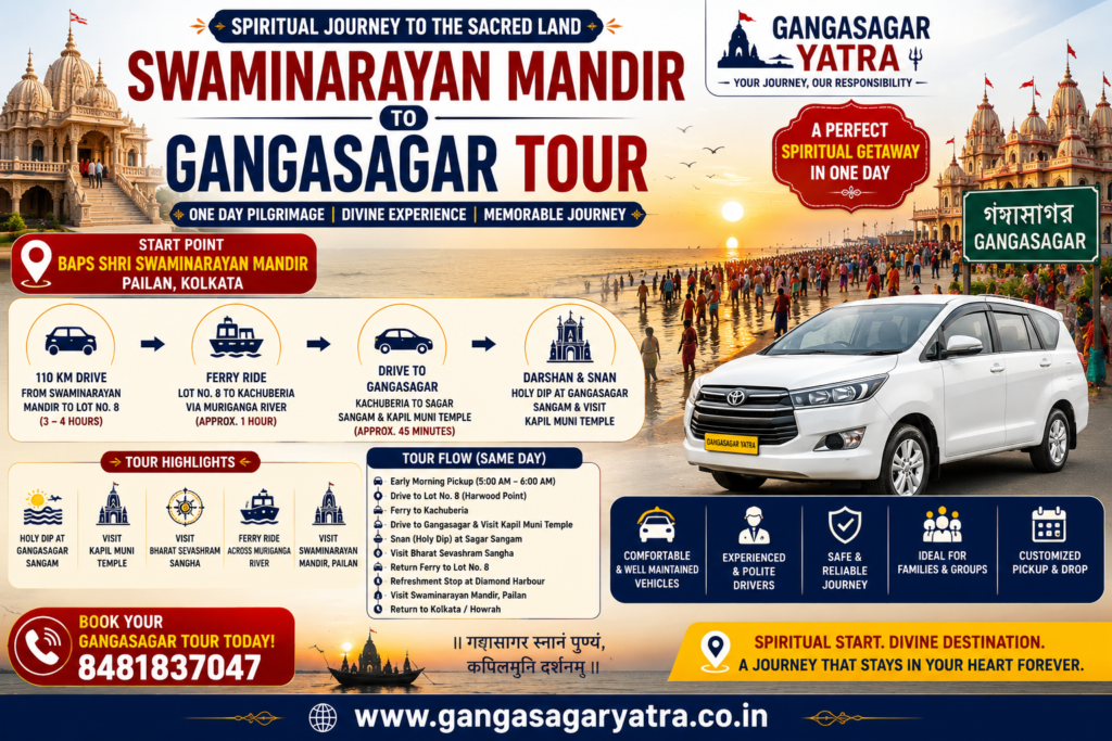Swaminarayan Mandir To Gangasagar Tour